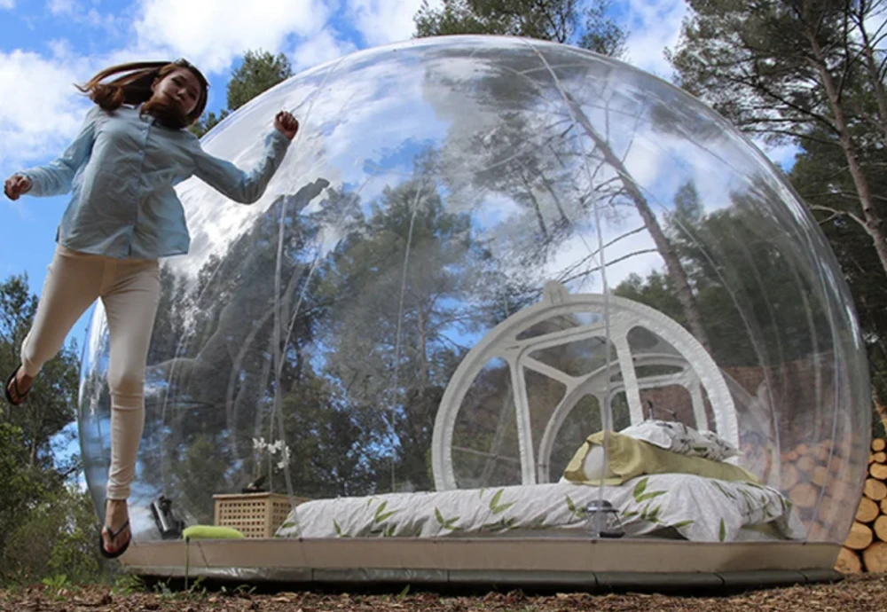diy inflatable bubble tent