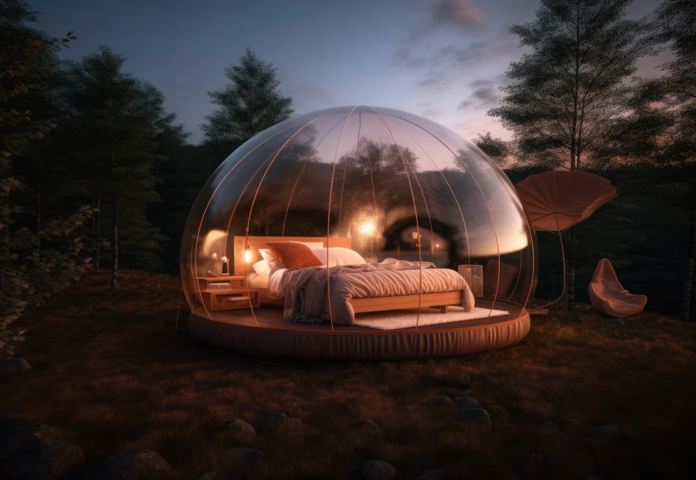 waterproof bubble tent
