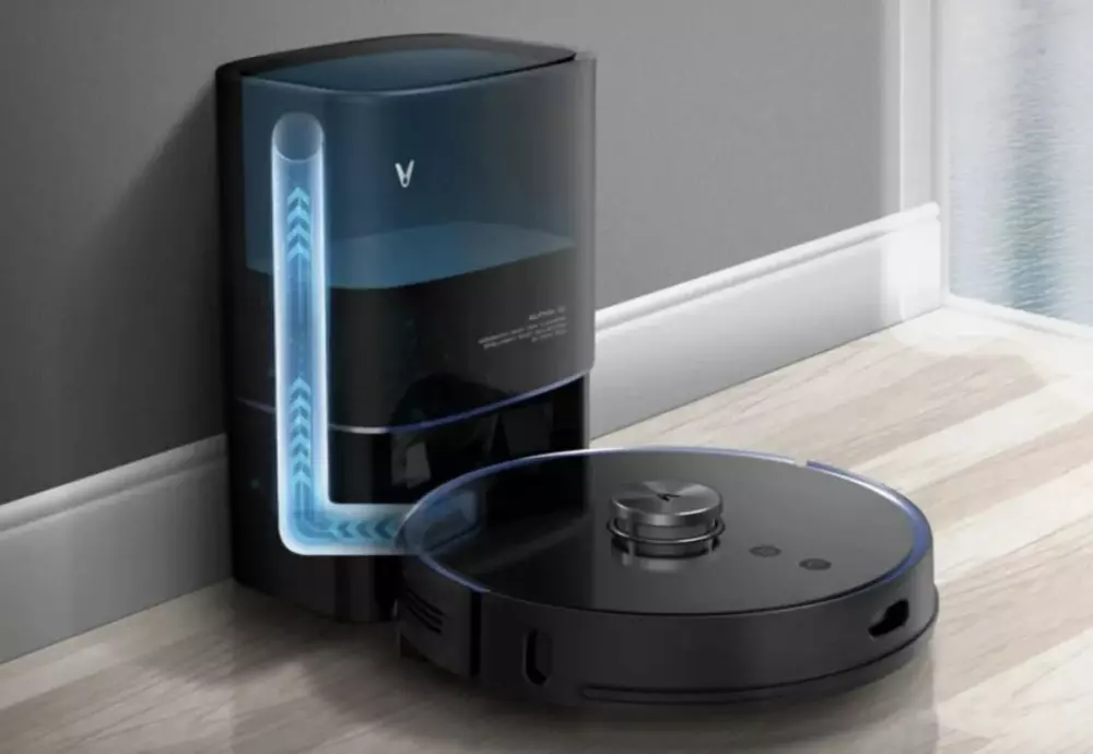 robot vacuum and mop self cleaning